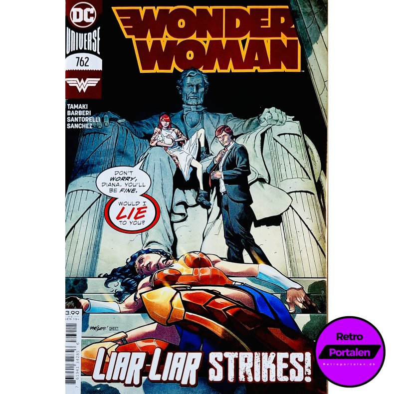 Wonder Woman Nr. 762 (Liar Liar Strikes!) (Engelsk) (DC Comics) (Tegneserie)