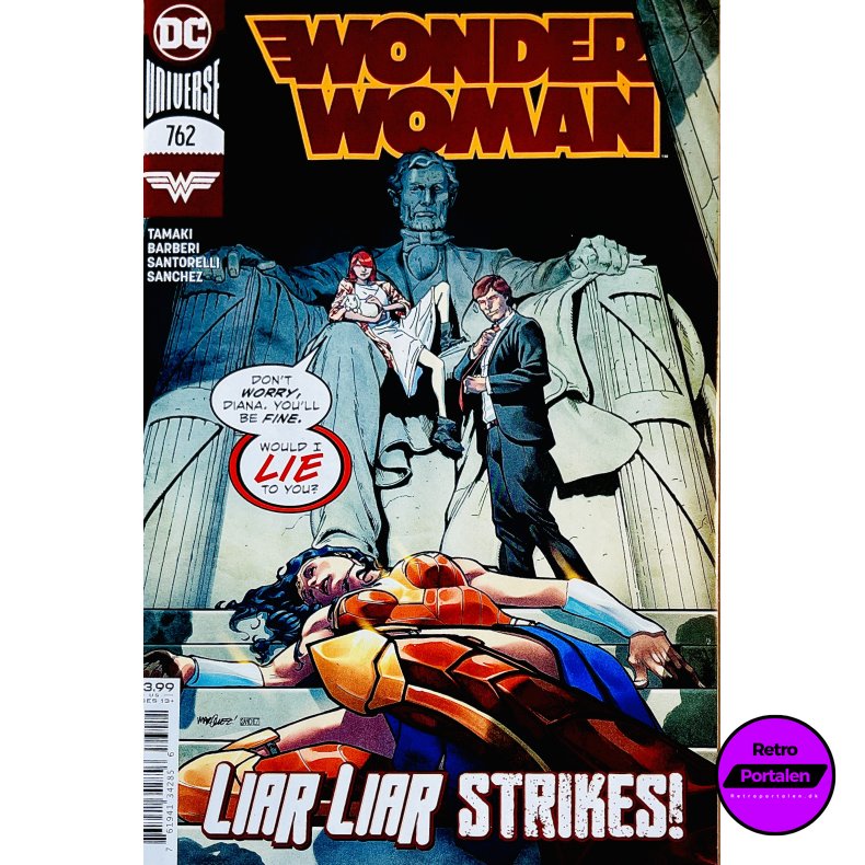 Wonder Woman Nr. 762 (Liar Liar Strikes!) (Engelsk) (DC Comics) (Tegneserie)