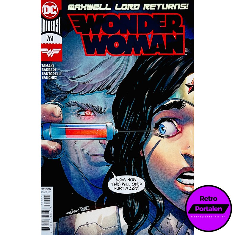 Wonder Woman Nr. 761 (Maxwell Lord Returns!) (Engelsk) (DC Comics) (Tegneserie)