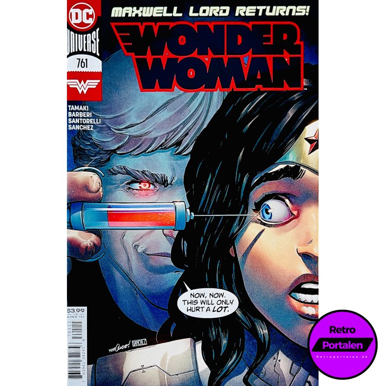 Wonder Woman Nr. 761 (Maxwell Lord Returns!) (Engelsk) (DC Comics) (Tegneserie)
