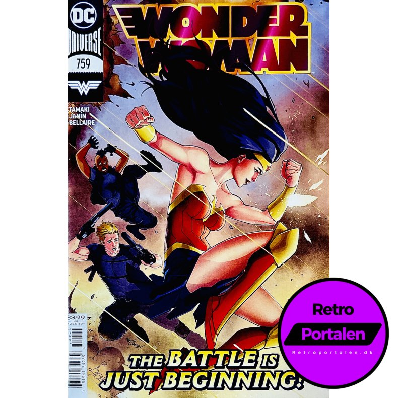 Wonder Woman Nr. 759 (The Battle Is Just Beginning!) (Engelsk) (DC Comics) (Tegneserie)