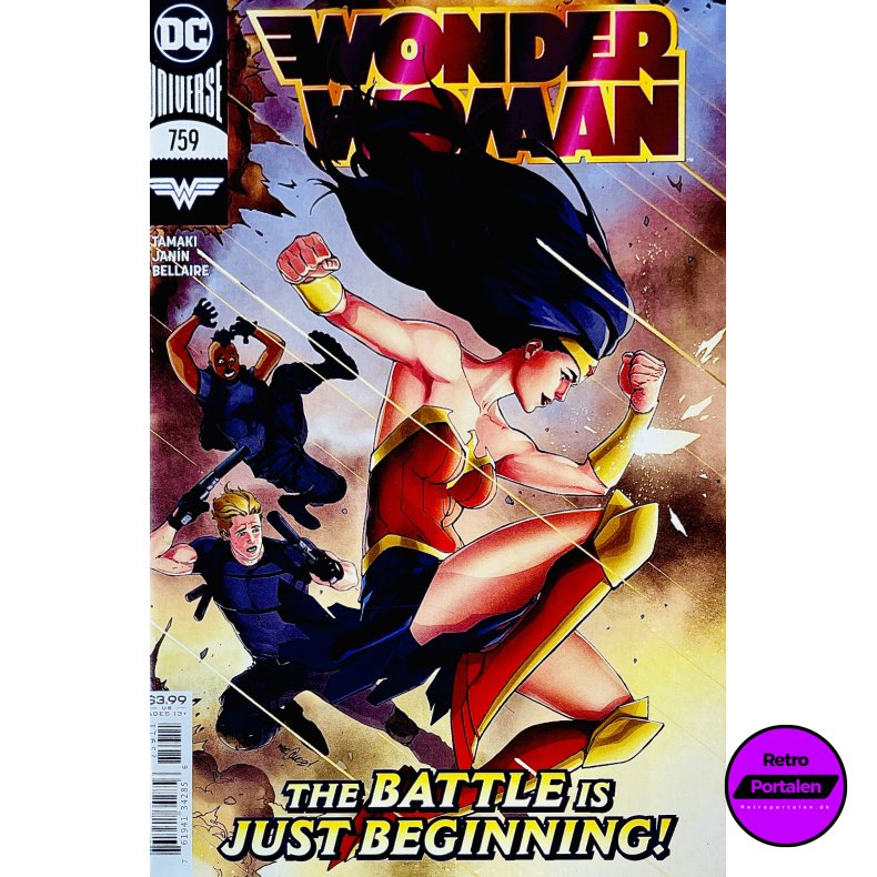 Wonder Woman Nr. 759 (The Battle Is Just Beginning!) (Engelsk) (DC Comics) (Tegneserie)