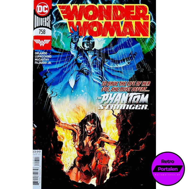 Wonder Woman Nr. 758 (The Phantom Stranger) (Engelsk) (DC Comics) (Tegneserie)