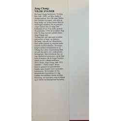 Vilde Svaner: Tre D�tre Af Kina Af Jung Chang (Bog Er P� Dansk)