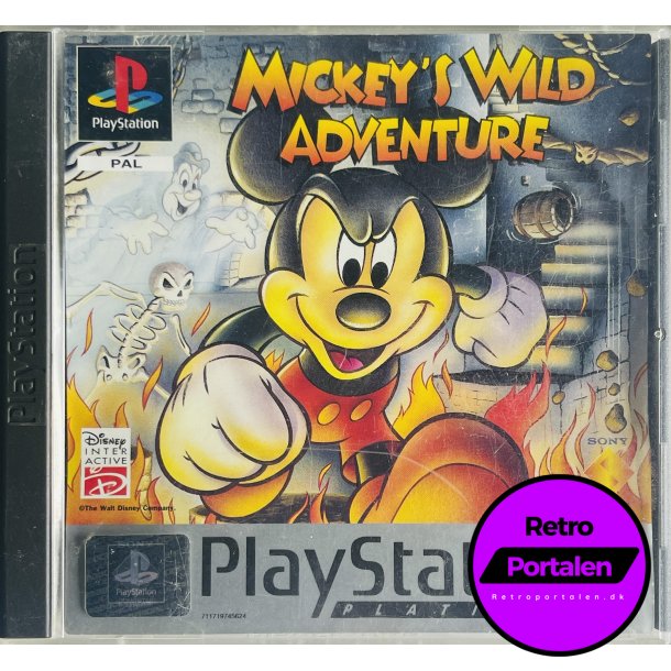 Mickeys Wild Adventure (Platinum) (PS1)