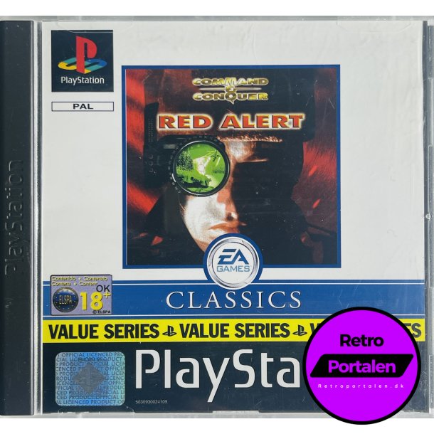 Command &amp; Conquer: Red Alert (Classics) (PS1)