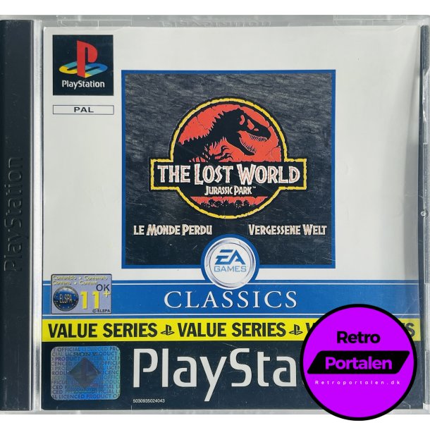 The Lost World: Jurassic Park (Classics) (PS1)