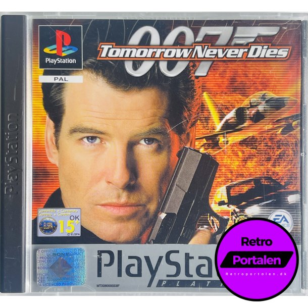 007: Tomorrow Never Dies (Platinum) (PS1)