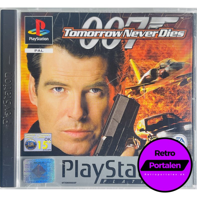 007: Tomorrow Never Dies (Platinum) (PS1)