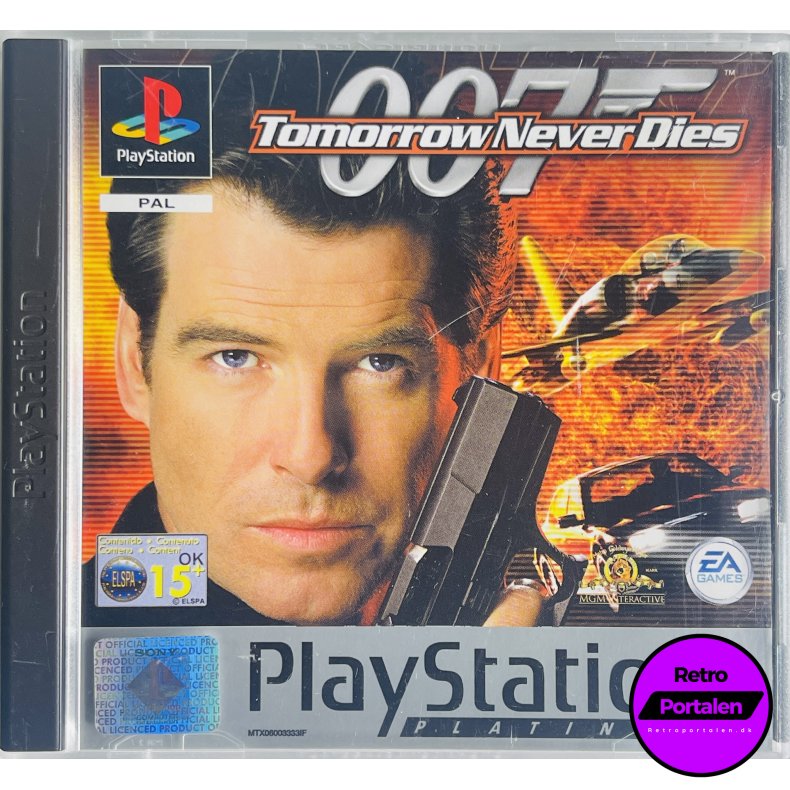 007: Tomorrow Never Dies (Platinum) (PS1)
