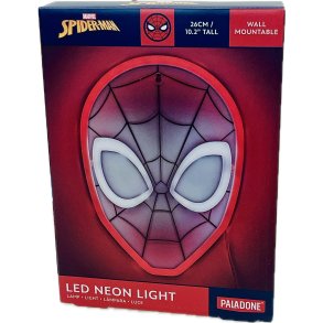 Spiderman Wall Mountable LED Neon Light (Marvel) (NY) (5056577744613)