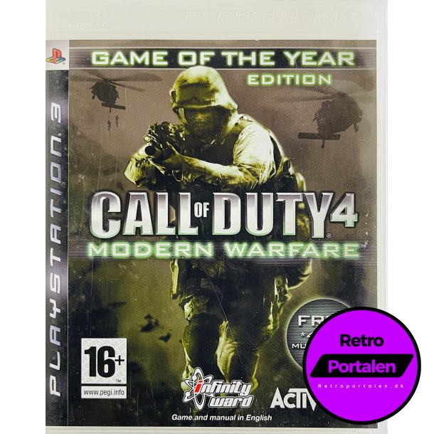 Call Of Duty 4 Modern Warfare (PS3)