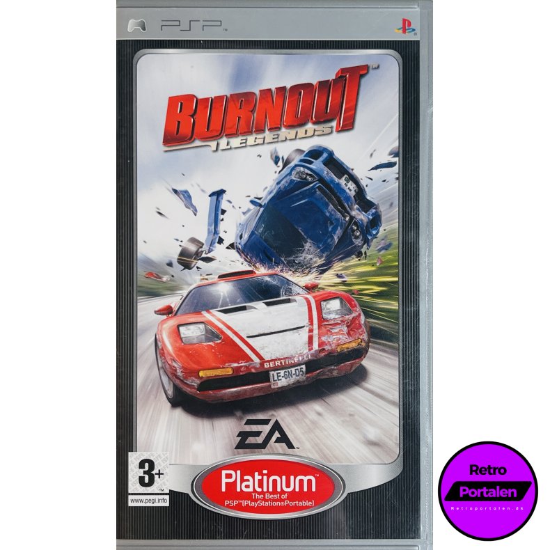 Burnout Legends (Platinum) (PSP)