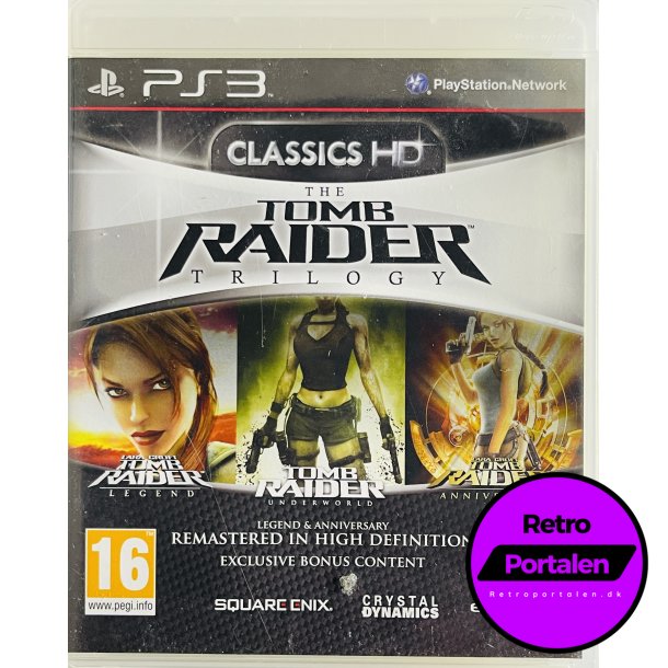 The Tomb Raider Trilogy Classics HD (PS3)