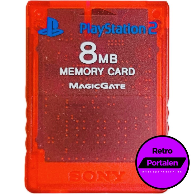 Playstation 2 Memory Card 8 MB (R�d) (PS2)