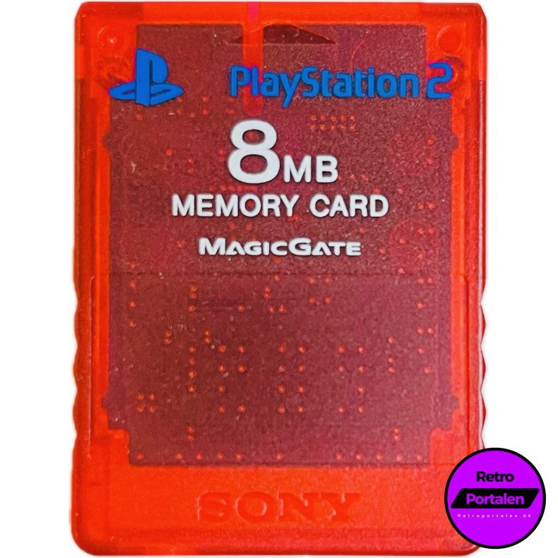 Playstation 2 Memory Card 8 MB (Rd) (PS2)