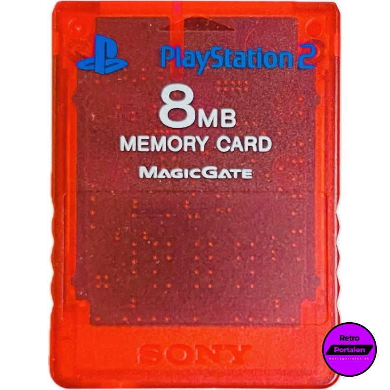 Playstation 2 Memory Card 8 MB (R�d) (PS2)