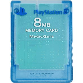 Playstation 2 Memory Card 8 MB (Bl) (PS2)