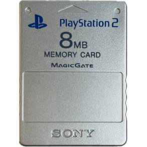 Playstation 2 Memory Card 8 MB (Slv) (PS2)