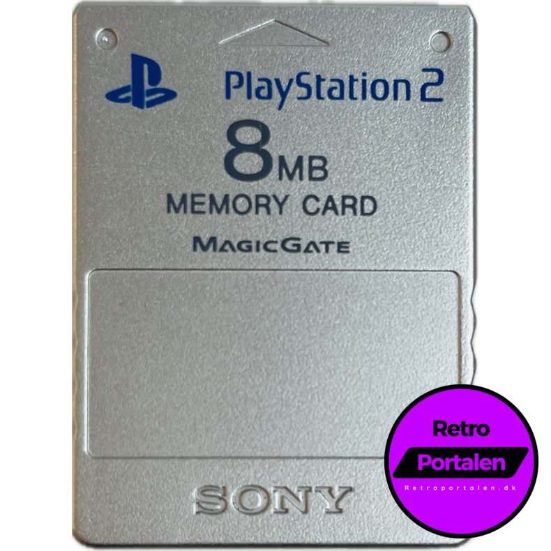 Playstation 2 Memory Card 8 MB (S�lv) (PS2)