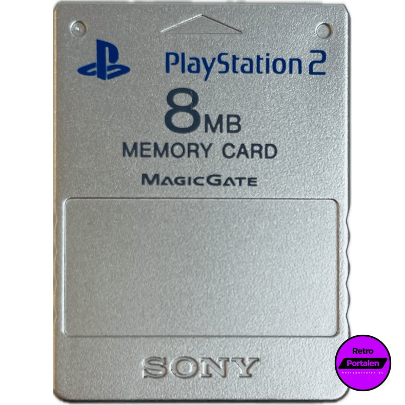 Playstation 2 Memory Card 8 MB (S�lv) (PS2)