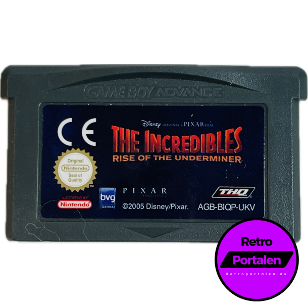 The Incredibles - Rise Of The Underminer (Game Boy Advance)