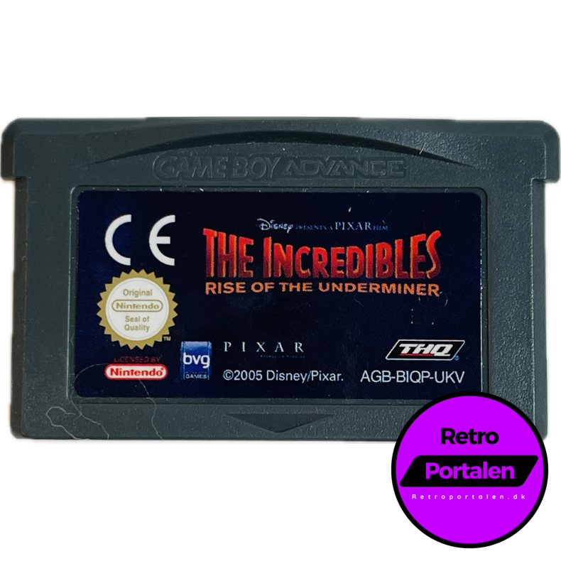 The Incredibles - Rise Of The Underminer (Game Boy Advance)