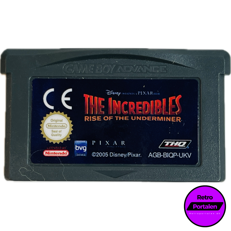 The Incredibles - Rise Of The Underminer (Game Boy Advance)