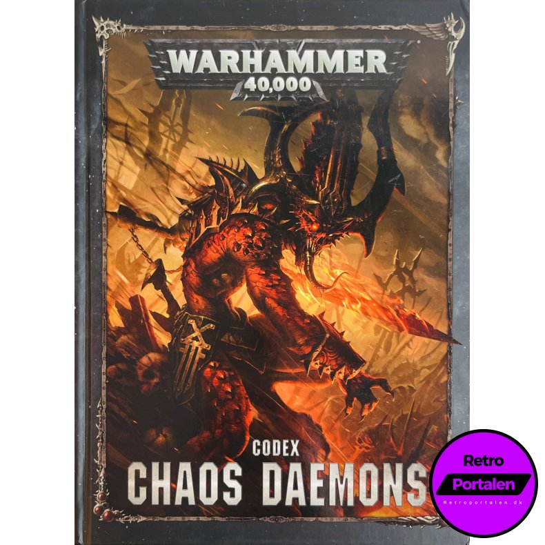 Warhammer 40K Codex: Chaos Daemons (Engelsk)