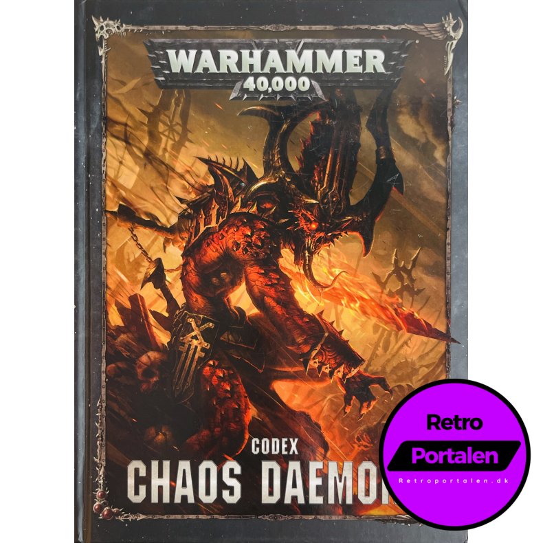 Warhammer 40K Codex: Chaos Daemons (Engelsk)