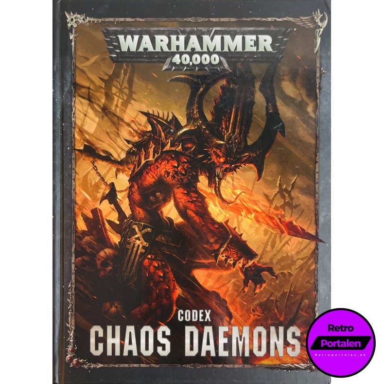 Warhammer 40K Codex: Chaos Daemons (Engelsk)