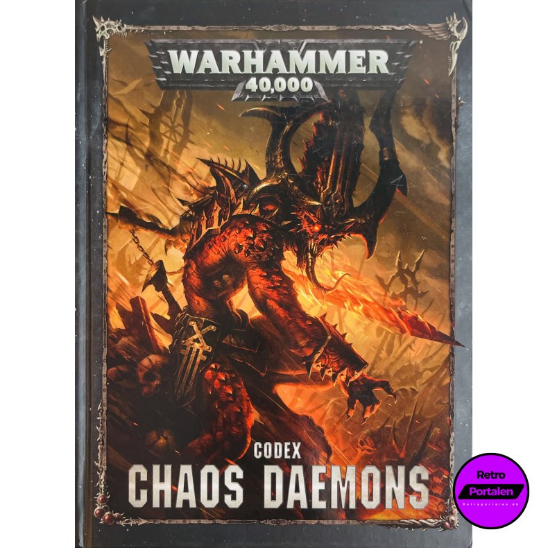 Warhammer 40K Codex: Chaos Daemons (Engelsk)