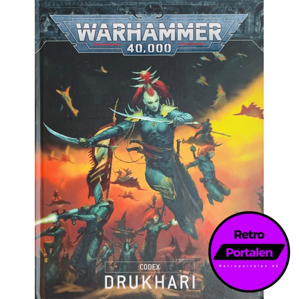 Warhammer 40K Codex: Drukhari (Engelsk)