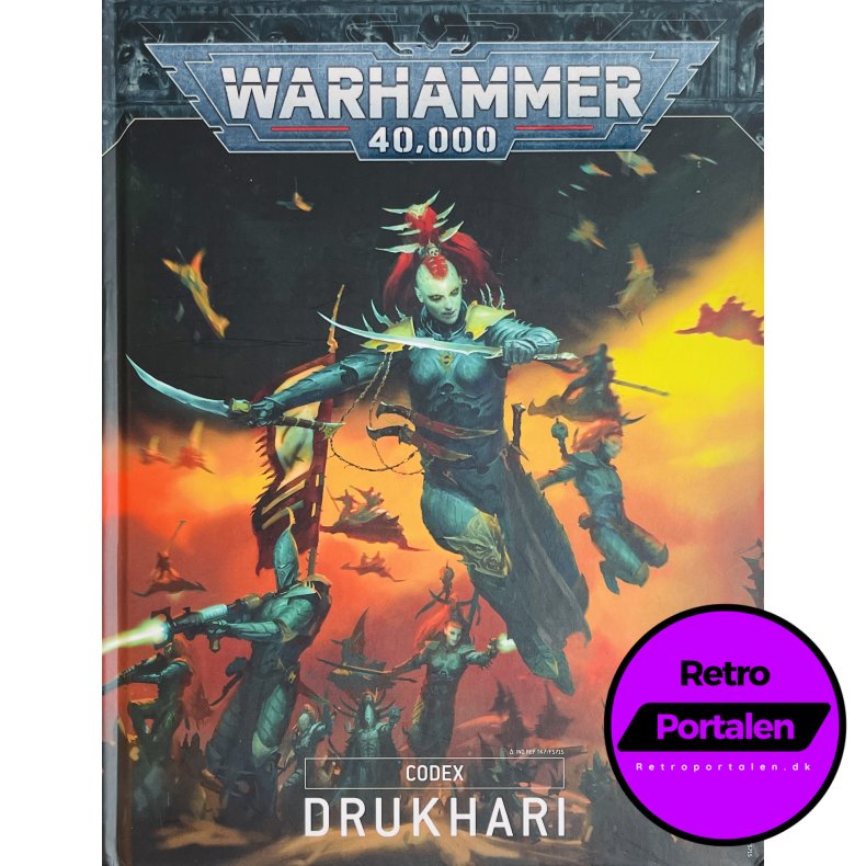 Warhammer 40K Codex: Drukhari (Engelsk)