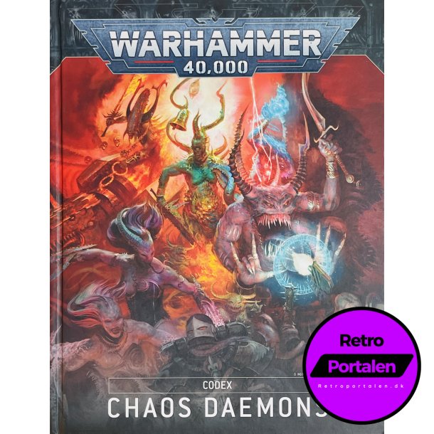 Warhammer 40K - Codex Chaos Daemons (Engelsk)