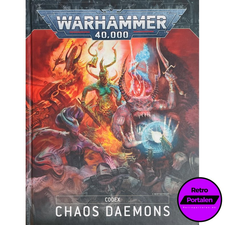 Warhammer 40K - Codex Chaos Daemons (Engelsk)