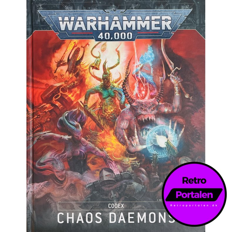 Warhammer 40K - Codex Chaos Daemons (Engelsk)