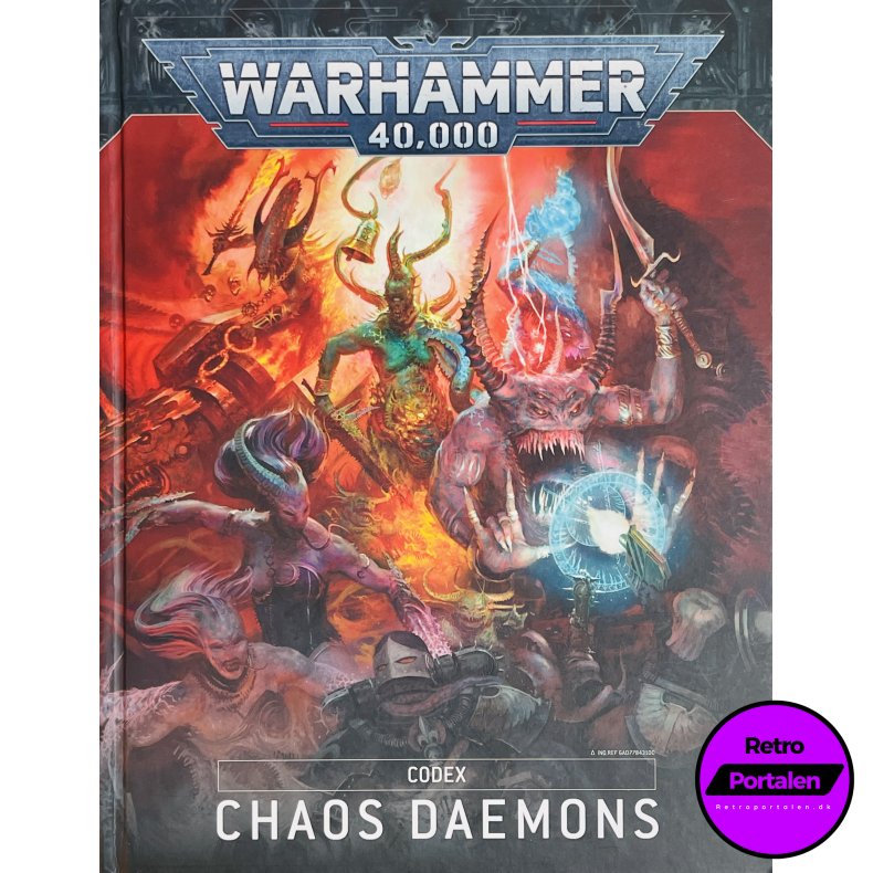Warhammer 40K - Codex Chaos Daemons (Engelsk)