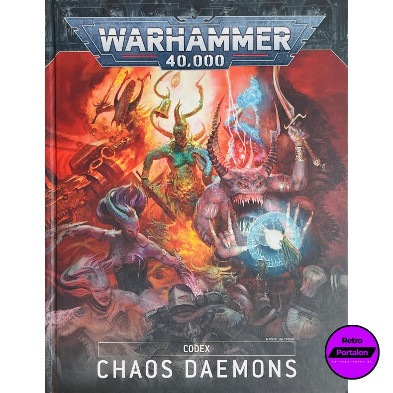 Warhammer 40K - Codex Chaos Daemons (Engelsk)