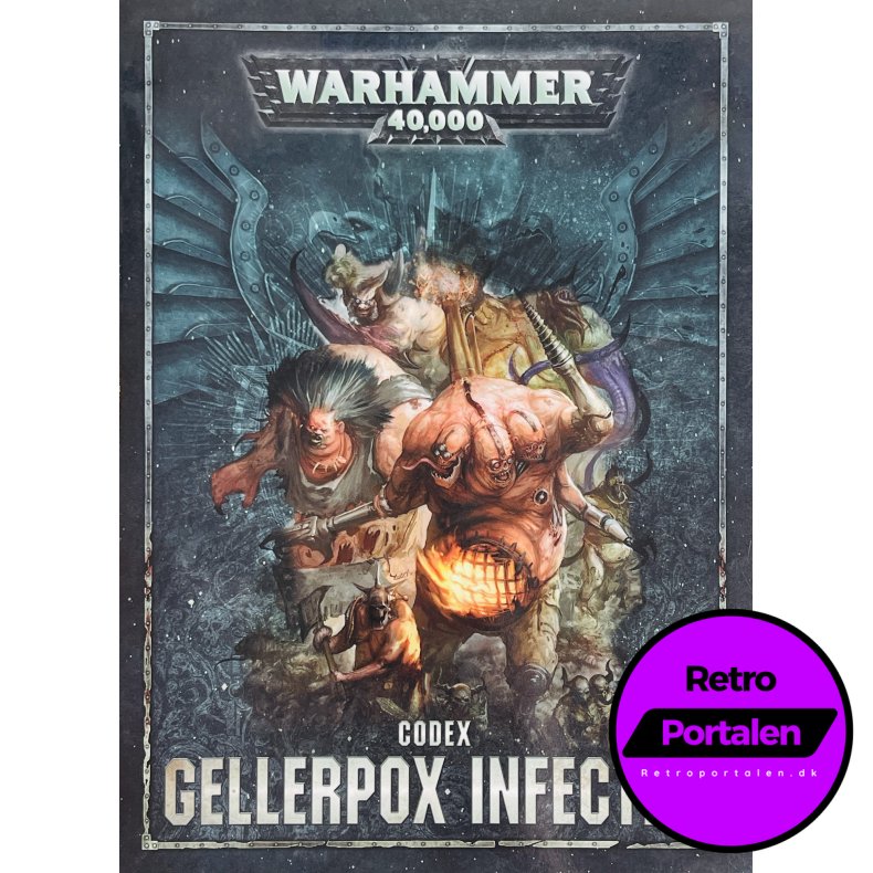 Warhammer 40K Codex Gellerpox Infected (Engelsk)