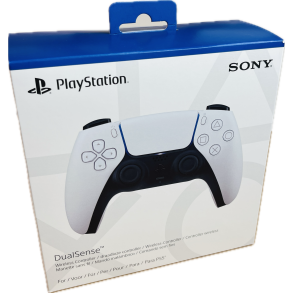 Playstation 5 Wireless DualSense Controller (NY) (White) (711719575856)