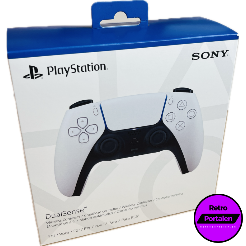 Playstation 5 Wireless DualSense Controller (NY) (White) (711719575856)