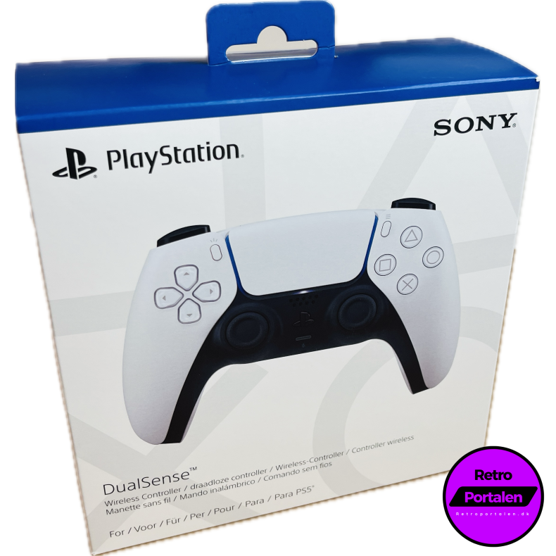 Playstation 5 Wireless DualSense Controller (NY) (White) (711719575856)