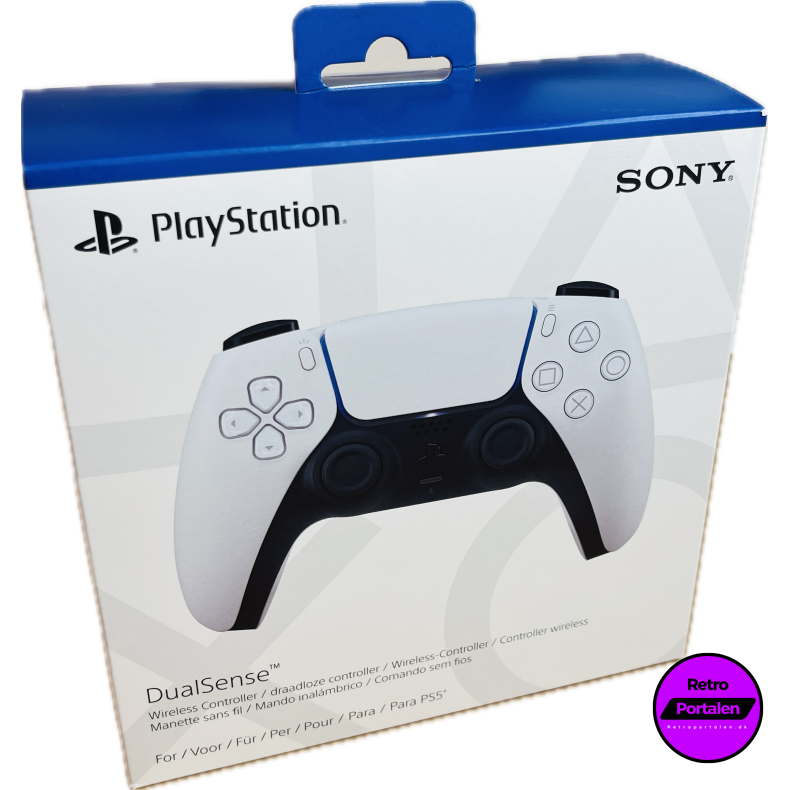 Playstation 5 Wireless DualSense Controller (NY) (White) (711719575856)
