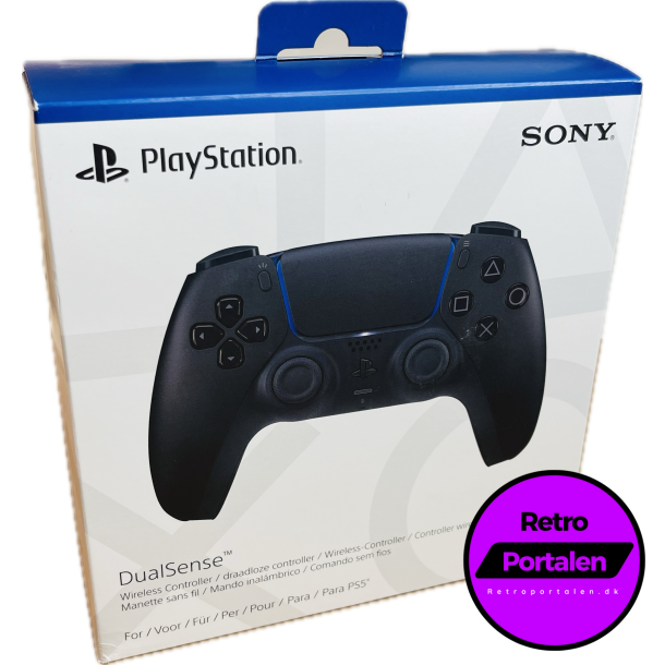 Playstation 5 Wireless DualSense Controller (NY) (Midnight Black) (711719575894)