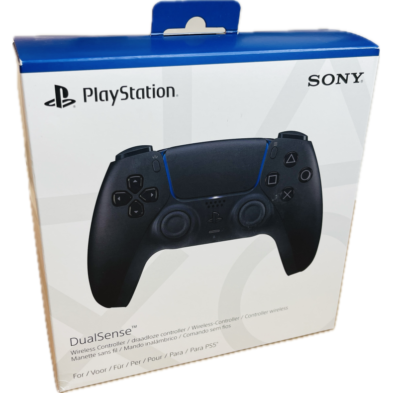 Playstation 5 Wireless DualSense Controller (NY) (Midnight Black) (711719575894)