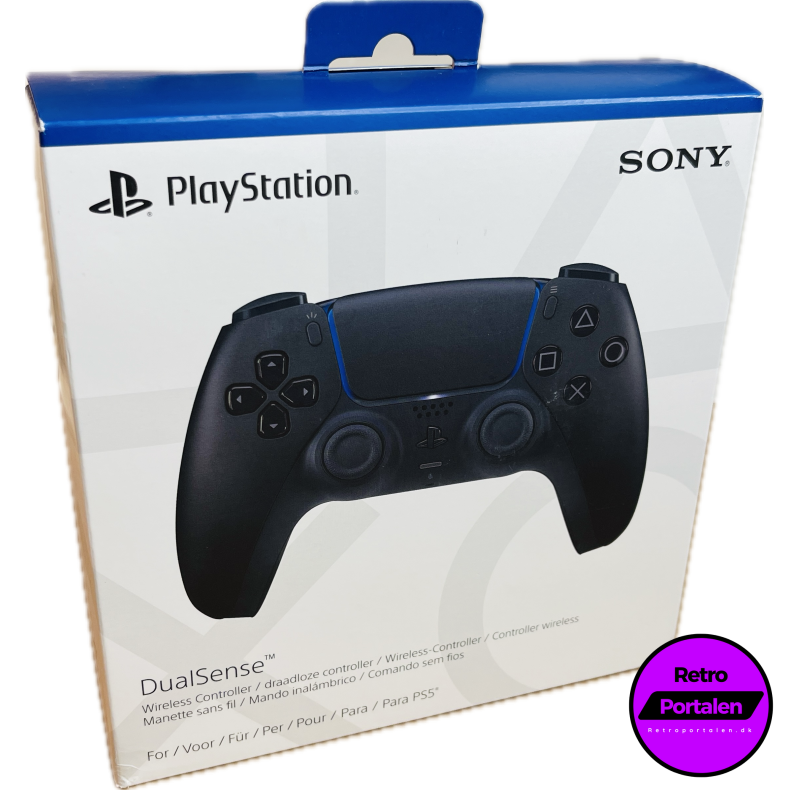 Playstation 5 Wireless DualSense Controller (NY) (Midnight Black) (711719575894)