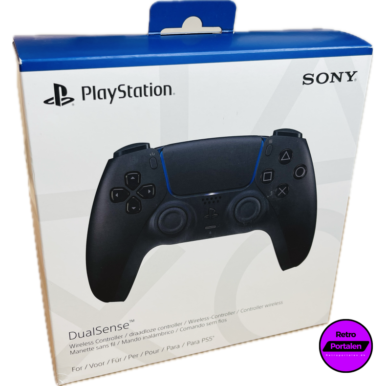 Playstation 5 Wireless DualSense Controller (NY) (Midnight Black) (711719575894)