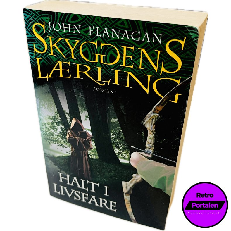 Skyggens L�rling 9: Halt I Livsfare Af John Flanagan (Bog Er P� Dansk)