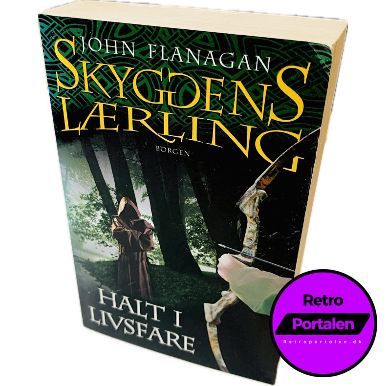 Skyggens L�rling 9: Halt I Livsfare Af John Flanagan (Bog Er P� Dansk)